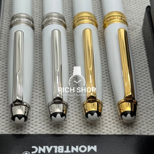 قلم مونت بلانك مايسترستوك الأبيض