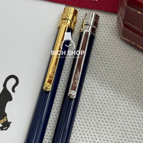 قلم كارتير سانتوس نحيف كحلي