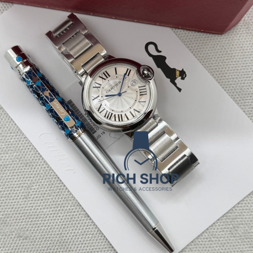 طقم ساعة كارتير بالون بلو وقلم كارتير