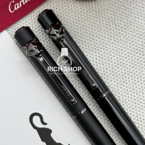 قلم كارتير بانتير اسود كامل جديد
