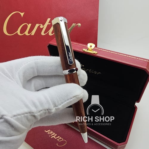 قلم كارتير سانتوس الجديد خشب طبيعي