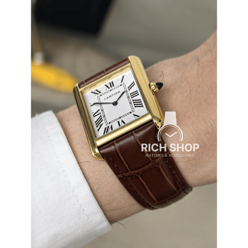 ساعة كارتير تانك الأكثر شهرة