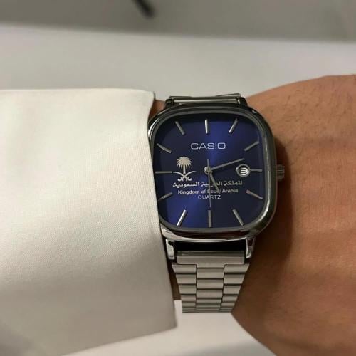ساعة كاسيو LTP إصدار المملكة كحلي