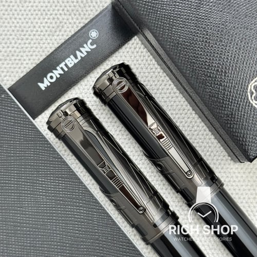 قلم مونت بلانك الجديد باللون الأسود