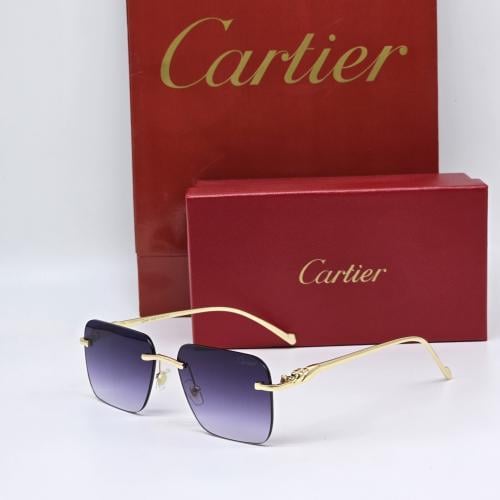 نظارة كارتير عدسة اسود مدرج