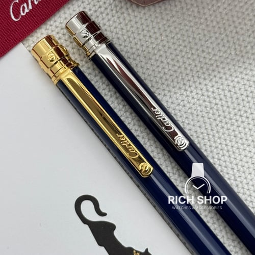 قلم كارتير سانتوس نحيف كحلي