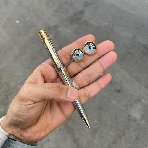 طقم كارتير قلم مع كبك