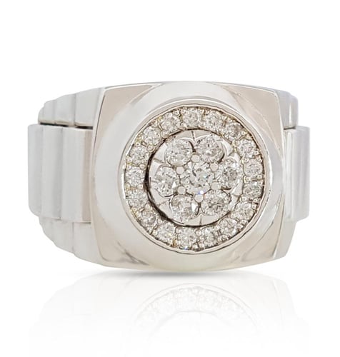 خاتم الماس AG ring silver