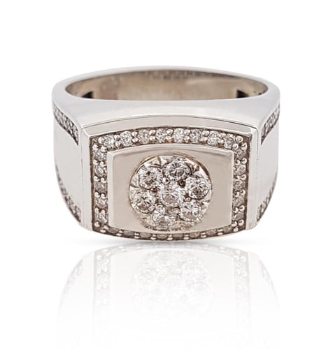 خاتم الماسAG ring silver