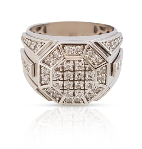 خاتم الماس AG ring silver