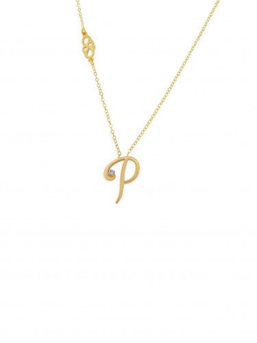 عقد الماس n letter P