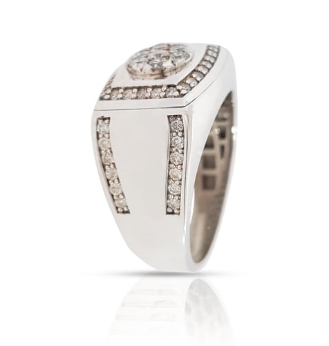 خاتم الماسAG ring silver