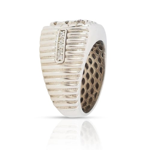 خاتم الماس AG ring silver