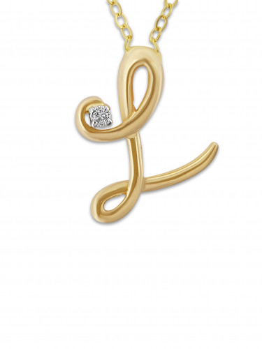 عقد الماس AG letter L