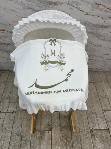 Embroidery blanket