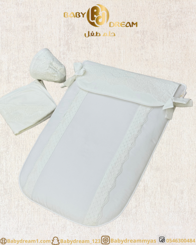 Elegant bedspread, AF White