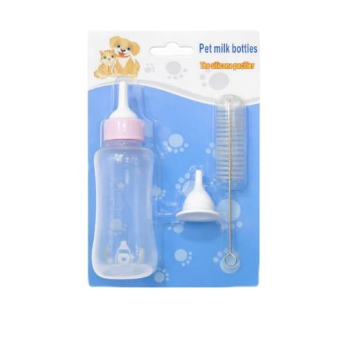 ببرونة رضاعة للجراء والكتن مع فرشاة للتنظيف من بيت...