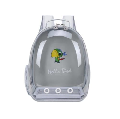 حقيبة ظهر شفافة تسمح بمرور الهواء لحمل الحيوانات ا...