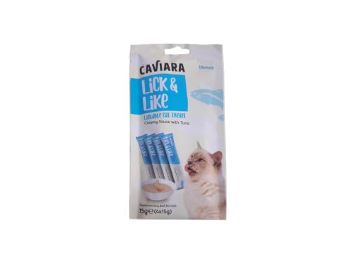 كليبيك كافيارا مكافات للقطط بالتونا 4*15g