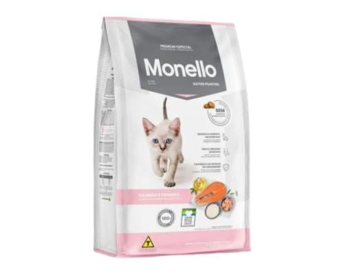 مونيلو طعام جاف للكتن بالسلمون و الدجاج
