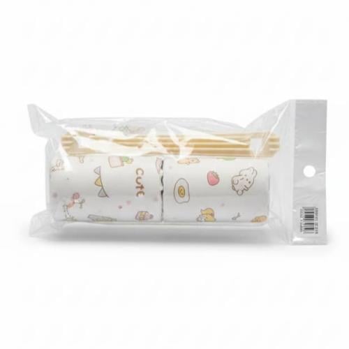 بكرة لاصقة لإزالة الوبر والشعر من الملابس والاثاث...