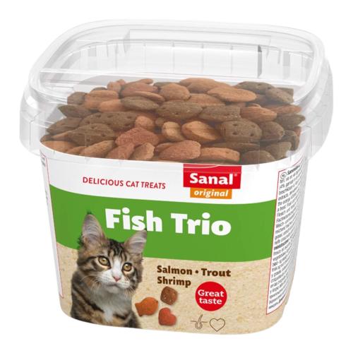 سنال مكافآت فیش تريو سالمون تروت وجمبري 75g
