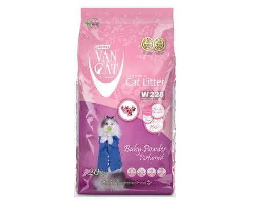 فان كات رمل للقطط عالي الامتصاص برائحة بودرة الاطف...