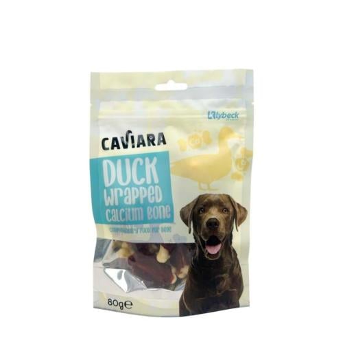 كليبيك كافيارا مكافات للكلاب بعظم الكالسيوم المغلف...