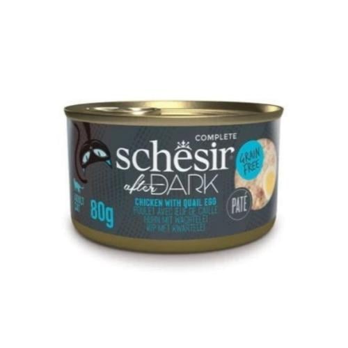 شيزر دارك طعام رطب للقطط باتيه الدجاج مع بيض السما...