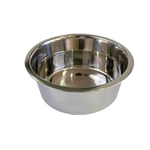 وعاء طعام للكلاب من الستانلس ستيل مقاوم للصدأ 17cm