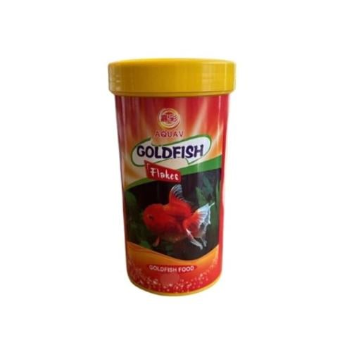 اكواف طعام على شكل رقائق للأسماك الذهبية