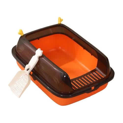 ليتر بوكس بلاستيكي مفتوح بحواف مرتفعة من بيت اند م...