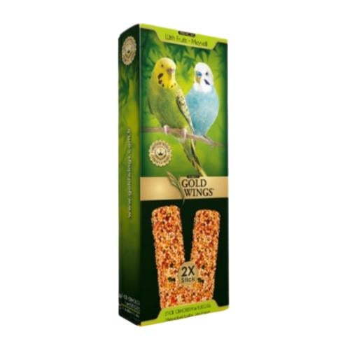 غولد وينجز مكافات لطيور البادجي أعواد بالفواكه 2*6...