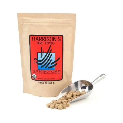 هاريسون هاي بوتنس كورس طعام الطيور والببغاءات الكب...