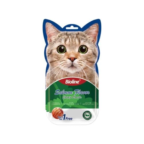بيولين مكافات الكاتنب للقطط بنكهة السلمون 5*15g