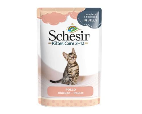 شيزر طعام رطب للكتن بالدجاج في الجيلي 85g