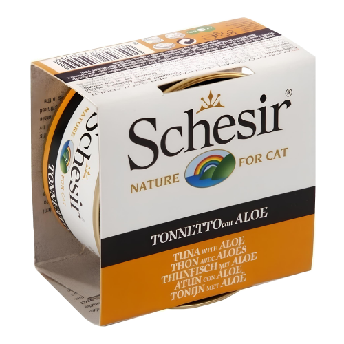 شيزر طعام رطب للقطط بالتونا مع الصبار 85g