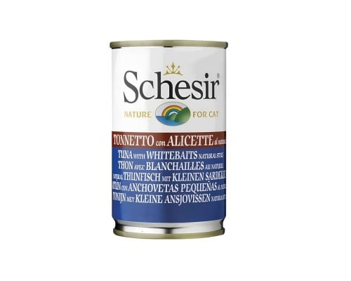 شيزر طعام رطب للقطط بالتونا وسمك الرنكة 140g