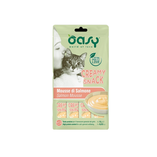 اوسي مكافات للقطط موس السلمون 15g×4