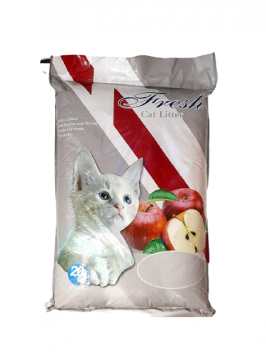 فريش رمل للقطط معطر عالي التكتل بروائح متعددة