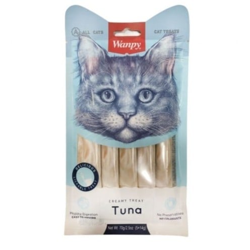 وانبي مكافات القطط بالتونا الكريمية 5*14g