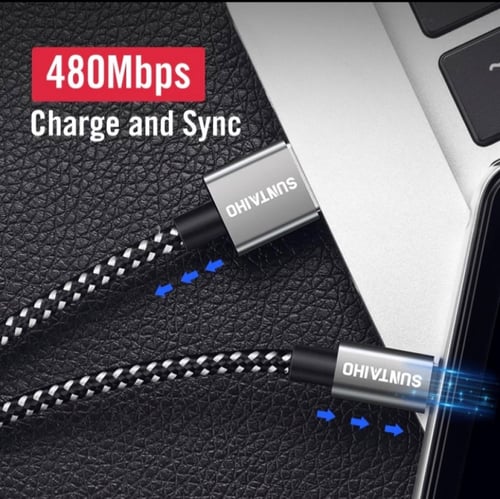 واير usb كيبل للأيفون بطول 1/2/3 متر