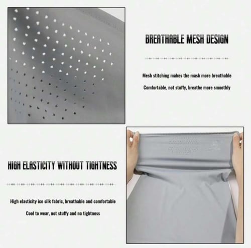 ماسك وجه مع فتحات تهويه Breathable face mask