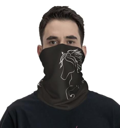 قناع وجه اسود | Black face mask