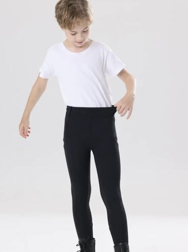 بنطلون فروسية اطفال ( اسود )