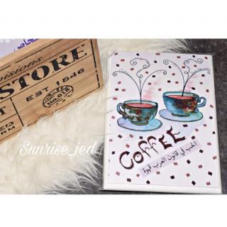 لوحة خشبية " الحب في قانون ...... "