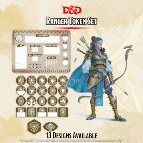 D&D - Ranger Token Set
