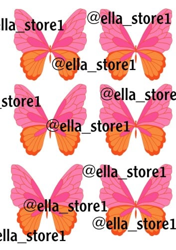 ملف pdf فراشات العيد