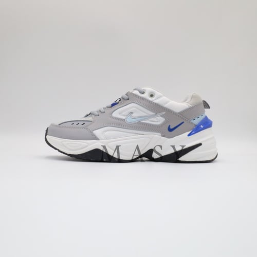 Nike m2k Tekno Wolf Grey Racer Blue Pure Platinum