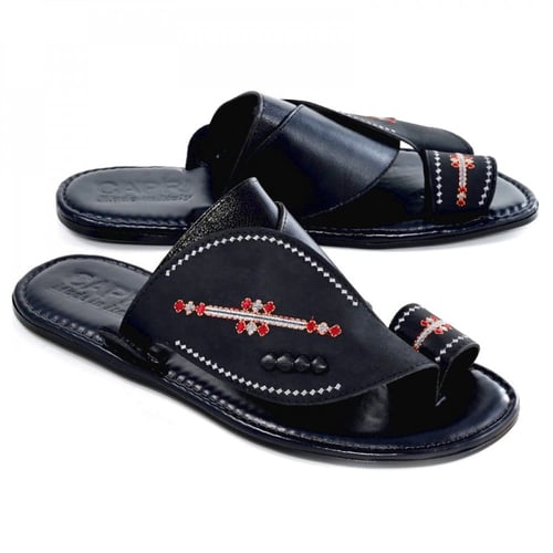 حذاء شرقي مطرز فاخر رجالي